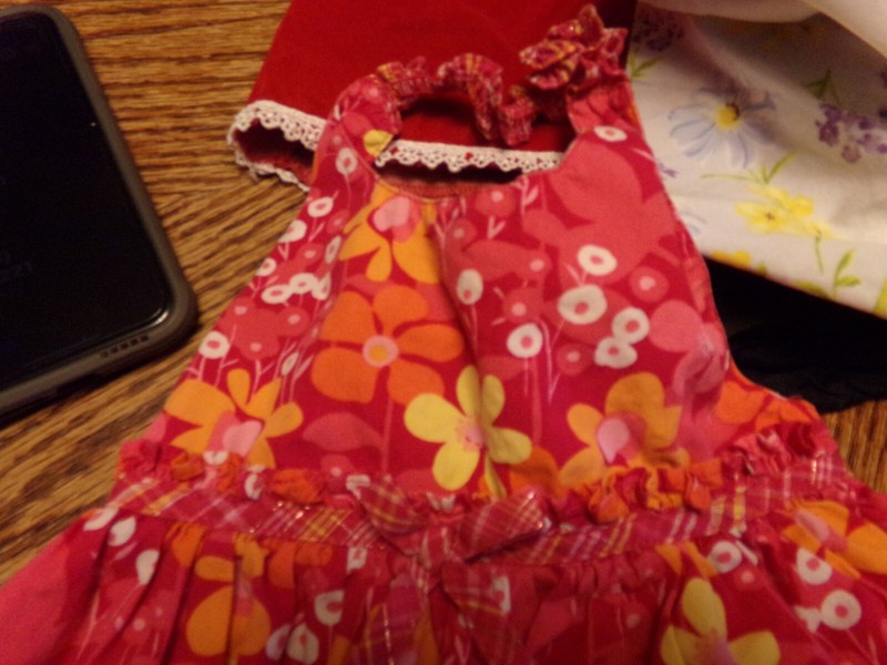 +*GIRLS GEORGE DRESS 4T  H 790