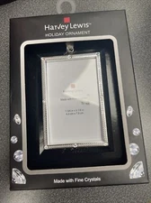 Harvey Lewis Holiday Ornament 2021 Our Wedding Picture Frame