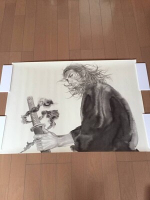 Vagabond poster Takehiko Inoue The LAST Manga Exhibition Osaka limited B1 size