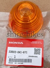 NUOVA lente indicatore originale Honda Cub C50 C70 C90 (primi modelli 6V) SS50 Inghilterra
