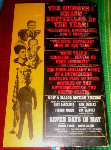 Seven Days in May - Fletcher Knebel & Charles W. Bailey II (1963) 7th Bantam Pr - Foto 12 di 12