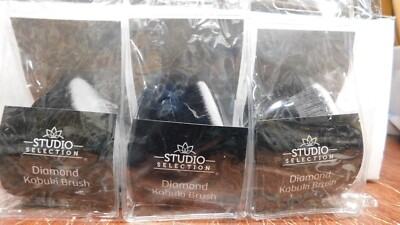 Studio Selection Diamond Kabuki Brush-3 Pack