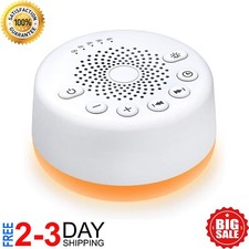 Sound Machine White Noise Rain Ocean Soothing Sounds Therapy Relax Sleep Music