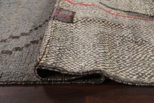 Geometric Modern Moroccan Berber Oriental Plush Wool Area Rug Hand-knotted 9x12 - Picture 11 of 12