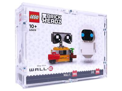 Acrylic Case fits LEGO Brickheadz e.g.l 40619 Wall-E hardcover protection box