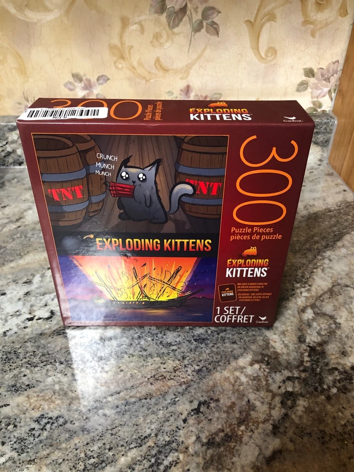 New Cardinal Exploding Kittens 300 Piece Puzzle - Изображение 2 из 4
