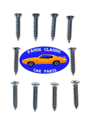 #8 x 3/4'' Phillips Tap Screw #6 Head Chrysler Dash Interior Door Panel 10pcs 180