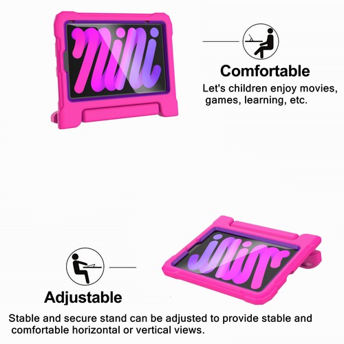Kids Case for iPad Mini 6 Gen 8.3" 2021 Release, with Built-in Screen Protector - Picture 54 of 59