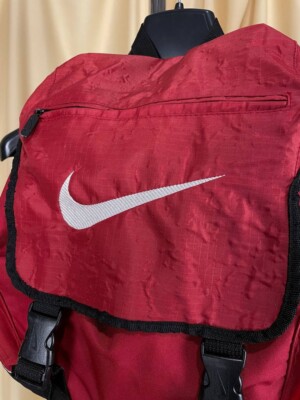 Nike Vintage Bag Backpack 90s Big Centre Swoosh Logo One