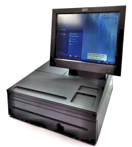 IBM SurePOS 500 POS 15" Resistive Touchscreen System with Drawer 4852-E66 - Picture 4 of 11