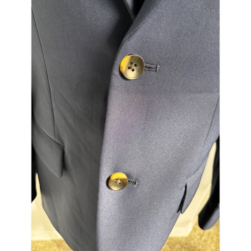 Haggar H26 Navy Blazer Two Button Sport Coat Business Casual Jacket 38R NWOT - Picture 4 of 10