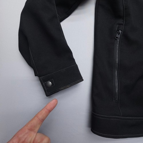 Kuhl Impakt Softshell Jacket Mens Large Black Thermal Fleece Lined Hiking Work - Picture 5 of 13