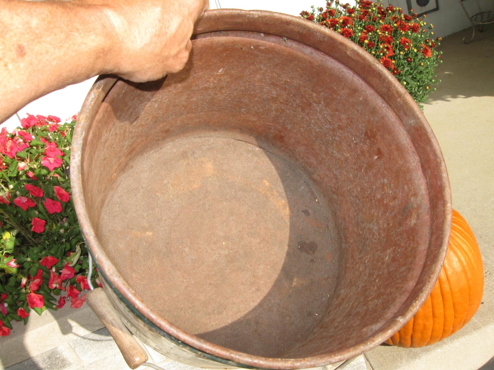 Vintage MIDLAND CO OP OIL CAN FARM MACHINERY grease HTF GREEN