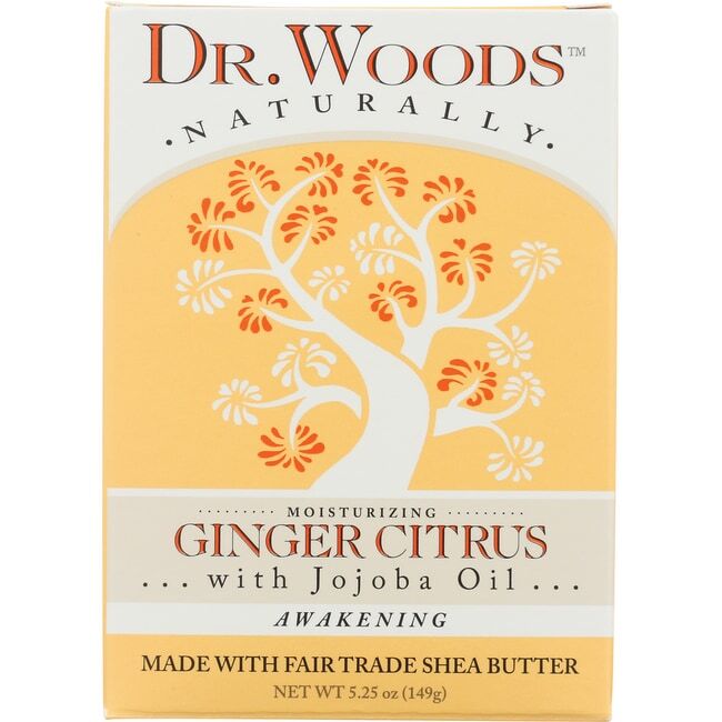 Dr. Woods Ginger Citrus Castile Soap 5.25 oz Bar(S)