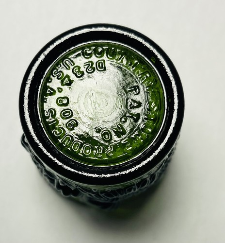Vintage Country Store Produkte USA Glas Kerzenhalter Teelicht Schmiedeeisen Ständer - Bild 4 von 6