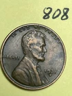 1931-D LINCOLN WHEAT CENT, nice condition, "Extremely Fine", low mintage, #808