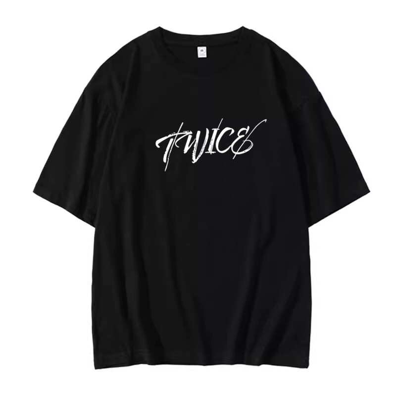 Kpop TWICE TSHIRT READY TO BE Concert Short Sleeve TEE/Navel T 