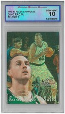 1996-97 Fleer Showcase DINO RADJA #64 Row 0 💎 DSG 10 Gem Mint