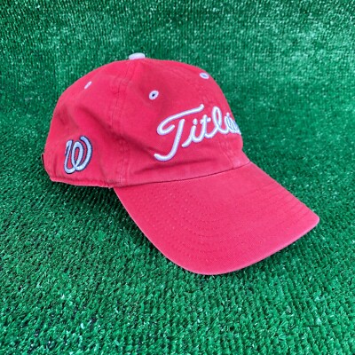 Titleist Washington Nationals Emblem Golf Baseball Hat Cap