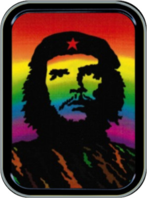 Che Guevara - Psychedelic Stash Tin Storage Container 4.37'' L x 3.5'' W x 1'' H