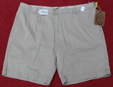 BERLE VINTAGE1946 FLAT FRONT SHORTS. SIZE - W48 X L9. TAG NO. 154K