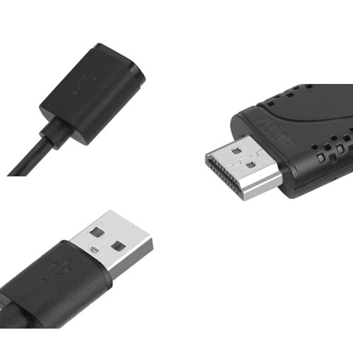 USB Female to HDMI Male HDTV Adapter Cable for iPhone X XS 8 7/7plus/6s 6 plus - Picture 4 of 12