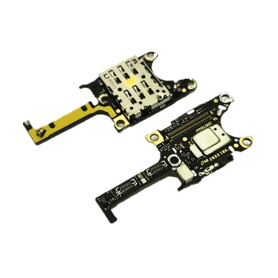 Original SIM Card Memory SD Holder Reader MIC PCB Board For Huawei P40 Pro+ Plus