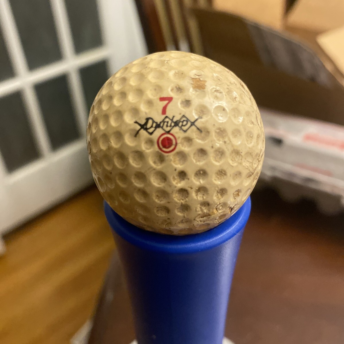 Maxfli Dunlop 7 Red Vintage Golf Ball | eBay