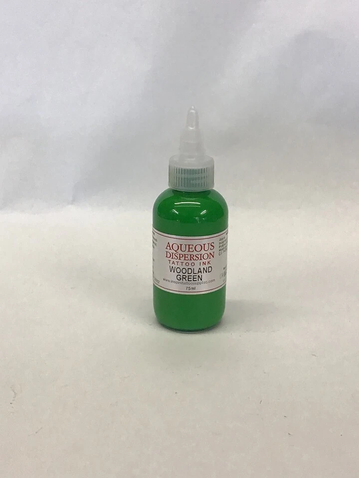 INSPIRE TATTOO SUPPLIES LIMITED Tattoo Ink - Woodland Green 75ml Professional Quality Ink Inspire Uk