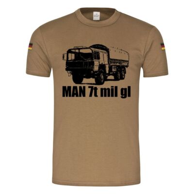 BW Tropen MAN 7t mil gl LKW Bundeswehr Kat 7 Tonner LogBtl Kraftfahrer #24050