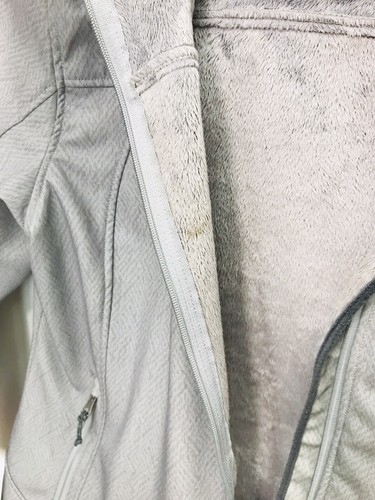 Free Country Women's Xl Polyester Cotton Gray Jacket Hood - Picture 8 of 8