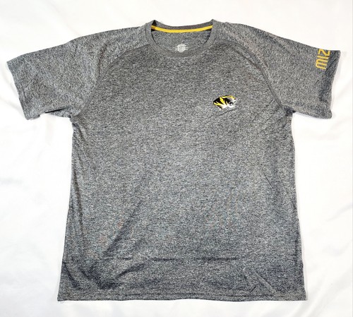 University of Missouri Mizzou Tigers T-Shirt Gray Size LARGE  NWOT