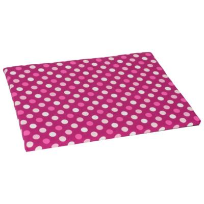 Semplix Bügelunterlage beere/rosa (40 x 30 cm) zum Bügeln beim Nähen