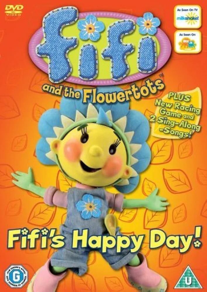 FIFI & THE FLOWERTOTS FIFI'S HAPPY DAY DVD NEW SEALED REGION 2 + FREE UK POST PB