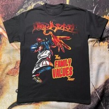 Limp Bizkit Band The family Values Tour Black T-shirt Unisex S-5XL Men Women