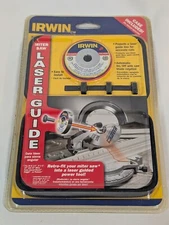 Irwin Tools Miter Saw Laser Guide #3061001 W/Case - Woodworking New, Sealed