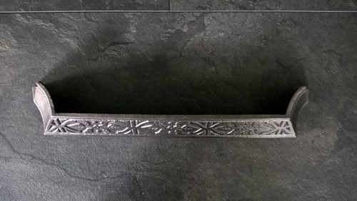 CAST IRON FIRE FRONT ASHPAN COVER FIREPLACE SPARES ashtray cover - Picture 2 of 8