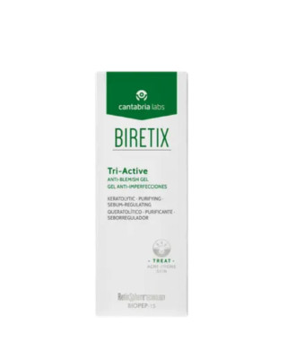 Biretix tri-active anti-blemish gel purifying sebum regulating keratolytic 50 ml