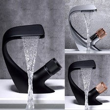 Modern Waterfall single hole faucet