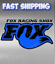 Fox Racing Blue Logo Sticker Vinyl Decal 10 Sizes With Tracking Fox Racing Blue Logo Sticker Vinyl Decal 10 Sizes With Tracking