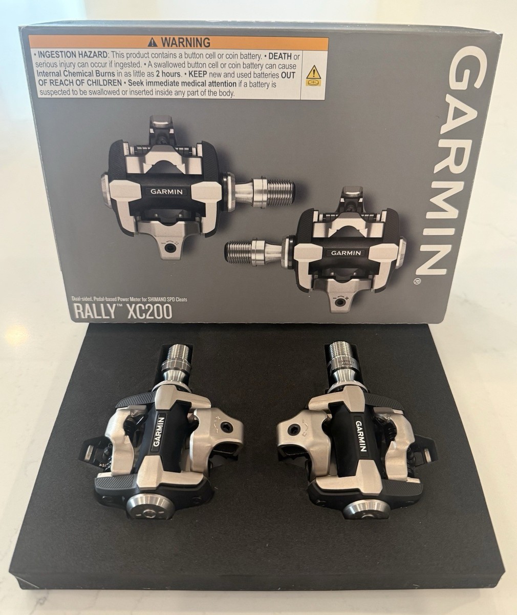 Garmin Rally XC200 Clipless Pedals - 0100238804 for sale online | eBay