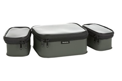 Daiwa Infinity System EVA Accessory Pouch Set Taschen Sortiment