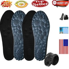 U-Shape Memory Foam Insoles Comfort Pain Relief for Men