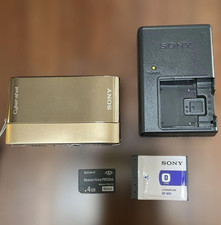 Sony Cyber shot DSC-TX1 12.1MP 4.0x Compact Digital Camera Gold F/S From Japan