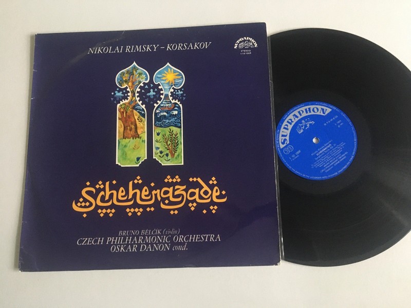 Classical Supraphon Lp Record Nikolai Rimsky Korsakov Scheherazade Czech Danon