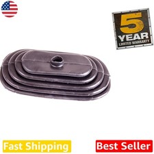 Jeep Cj Shifter Boot 76-79 Dana 20 Transfer Case Black Metal Ring