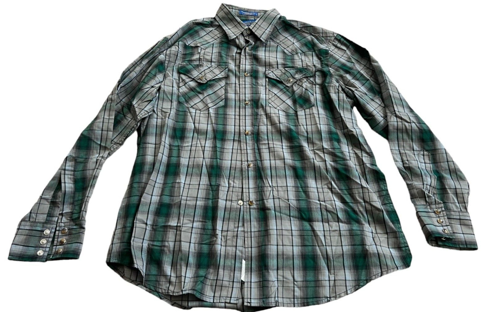 Pendleton Frontier Mens Snap Button Down Shirt Ch… - image 1
