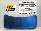 1979–1993 Mustang Coupe / Convertible Deck Lid – Luggage Rack Mounting Holes