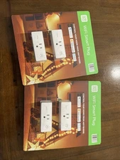 NEW Wemo Wi-Fi Smart Plug 4-pack Work w/Alexa Google Assistant Nest Lot Of 2