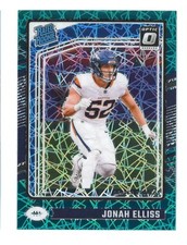 2024 Donruss Optic Teal Velocity Jonah Elliss #257 Rookie RC